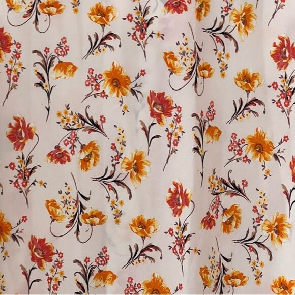 Bar III Tie Neck Floral Sleeveless Blouse size 2X - Picture 10 of 11